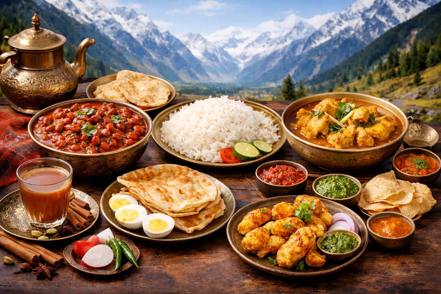 A Taste of Kashmir || Famous Foods to Try on Your Kashmir Tour from Kerala
