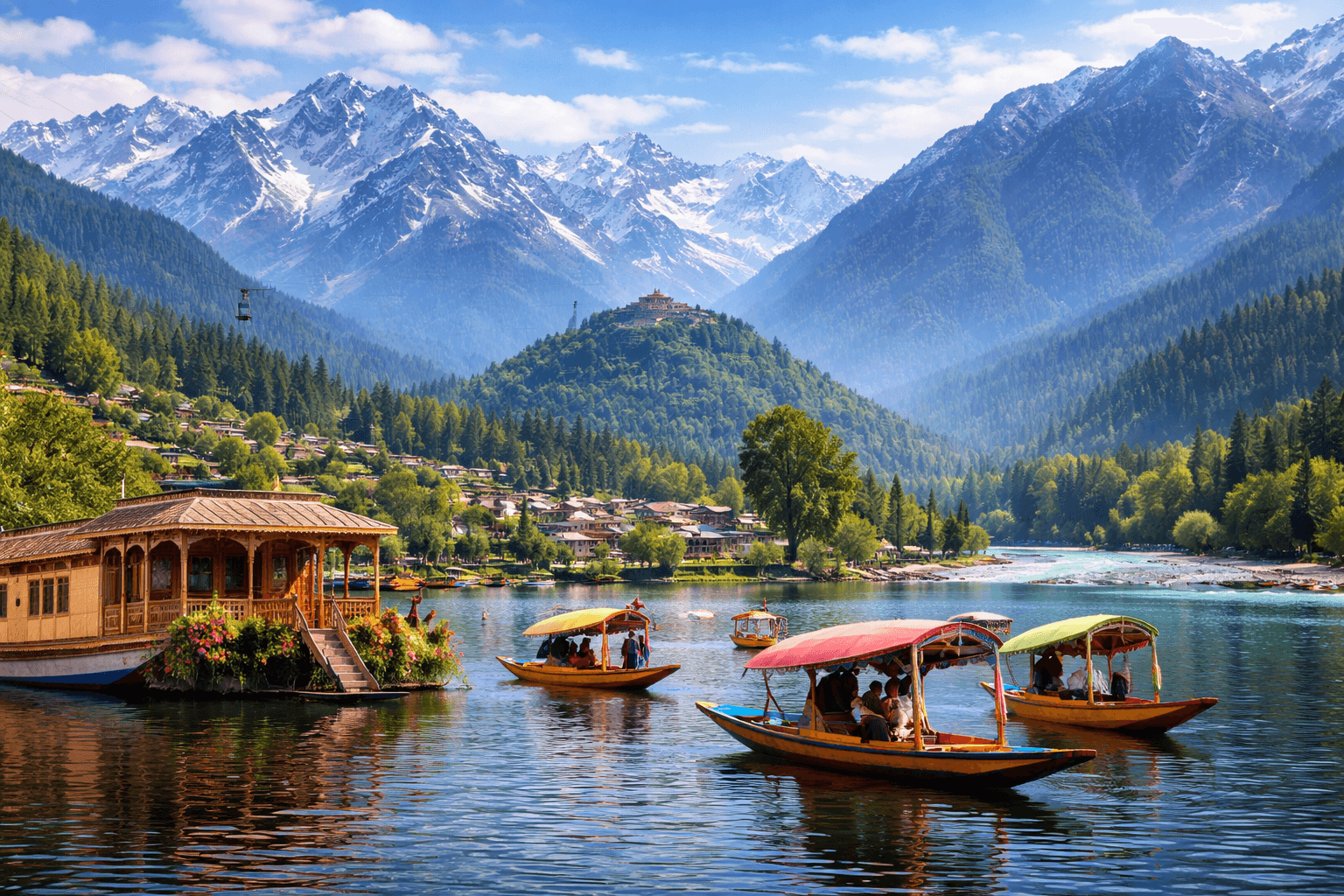 Enchanting Kashmir Getaway || 4 Days 3 Nights Kashmir Tour Package 