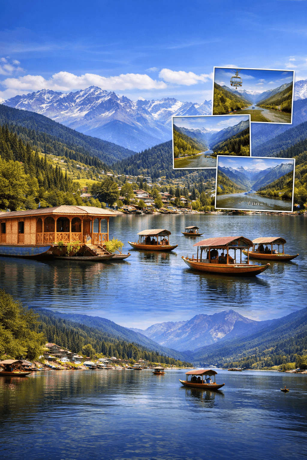 Kerala to Kashmir Paradise Tour || 7 Nights 8 Days Kashmir Tour Package