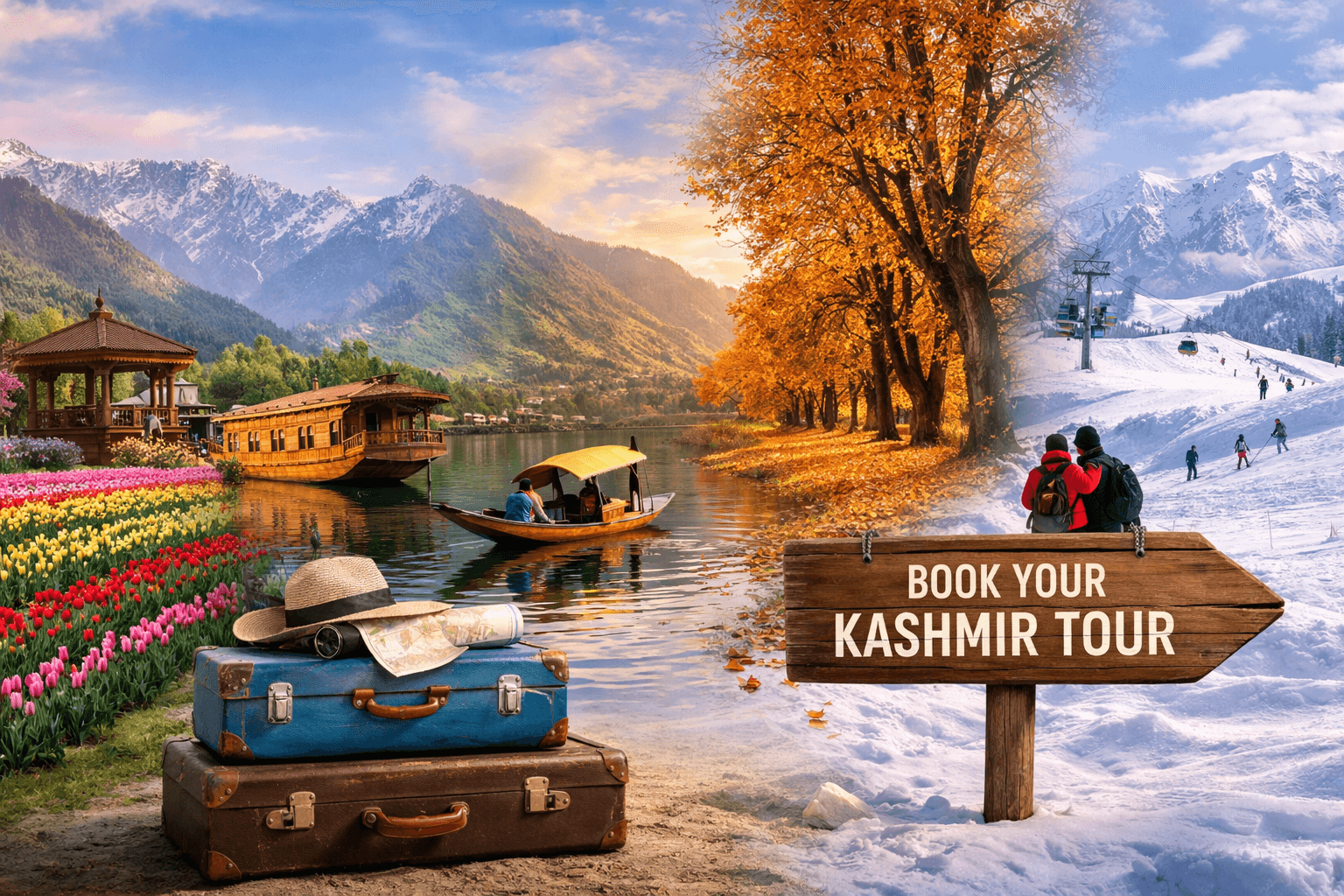 Why Kashmir is the Perfect Tourist Destination in All Seasons