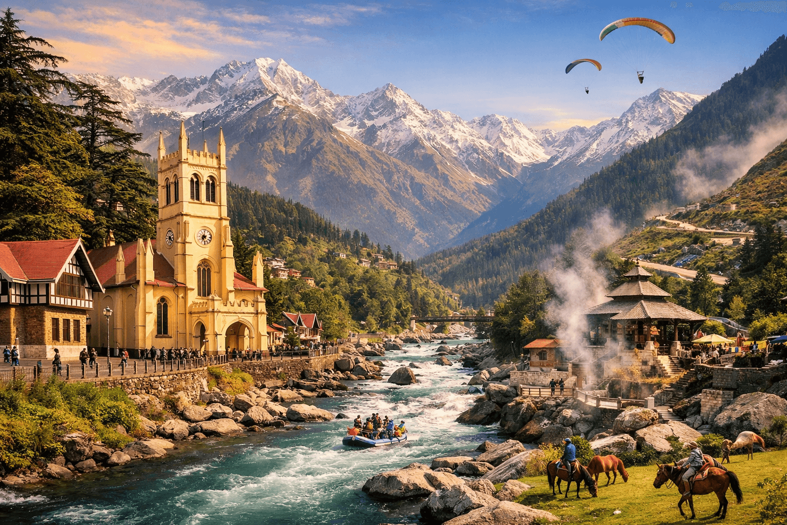 Classic Himachal Tour – Chandigarh to Manali