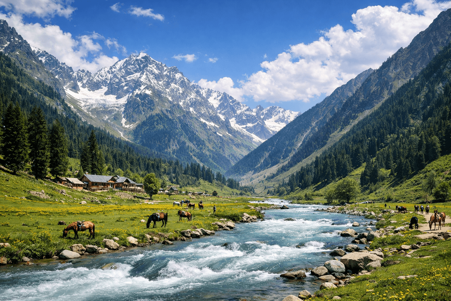 Kashmir Tour Package from Kerala: Explore the Beauty of Sonmarg