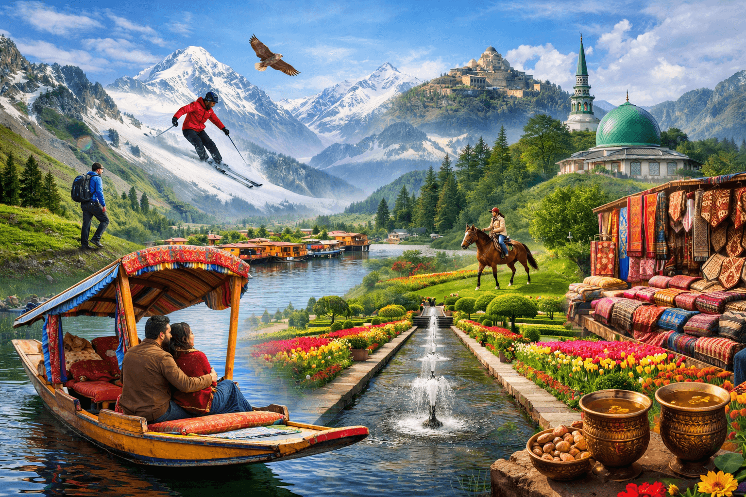 Why Kashmir is the Most Popular Destination for All Types of Travellers